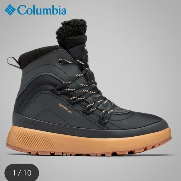 NEW 🖤 COLUMBIA Women's Red Hills Omni-Heat Winter Faux Fur Boot (Size 7) - Picture 4 of 17